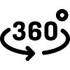 360 Overlay Icon